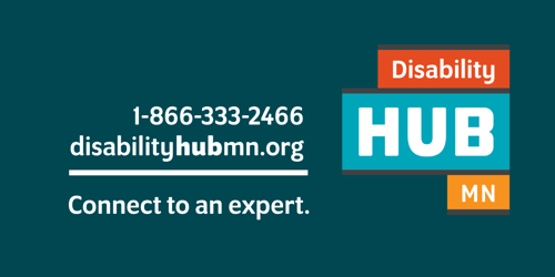 four inch by two inch magnet showing Hub logo, toll free number 866-333-2466, Hub website URL and 'Connect to an expert." quote