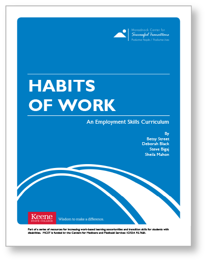 Cover of the Habits of Work curriculum